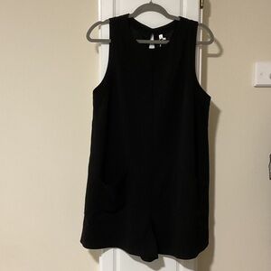 Sleeveless Black Romper